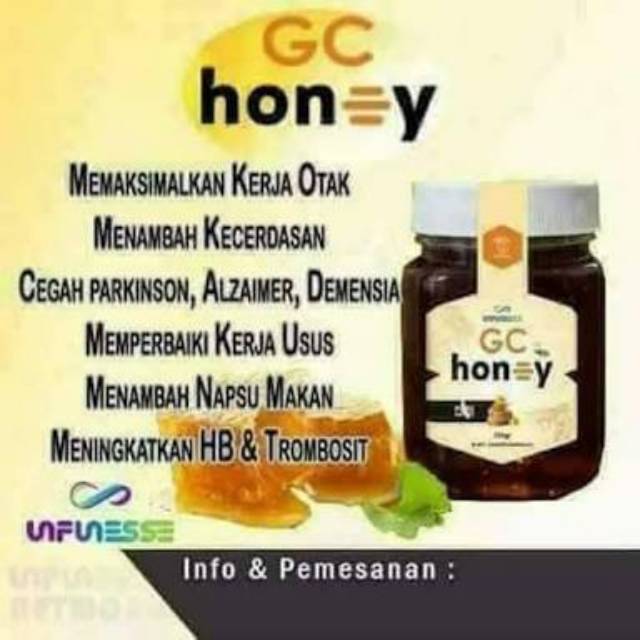 

Gc honey/infenesse/madukesehatan