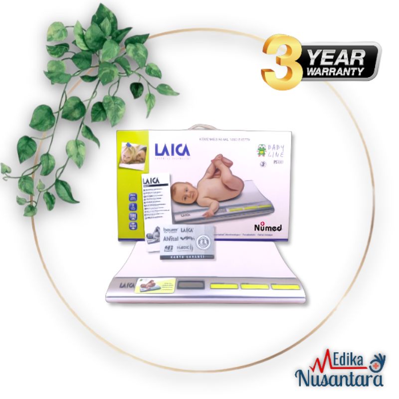 Timbangan Badan Bayi Digital Laica PS 3001 / Electronic Baby Scale Original Laica PS3001