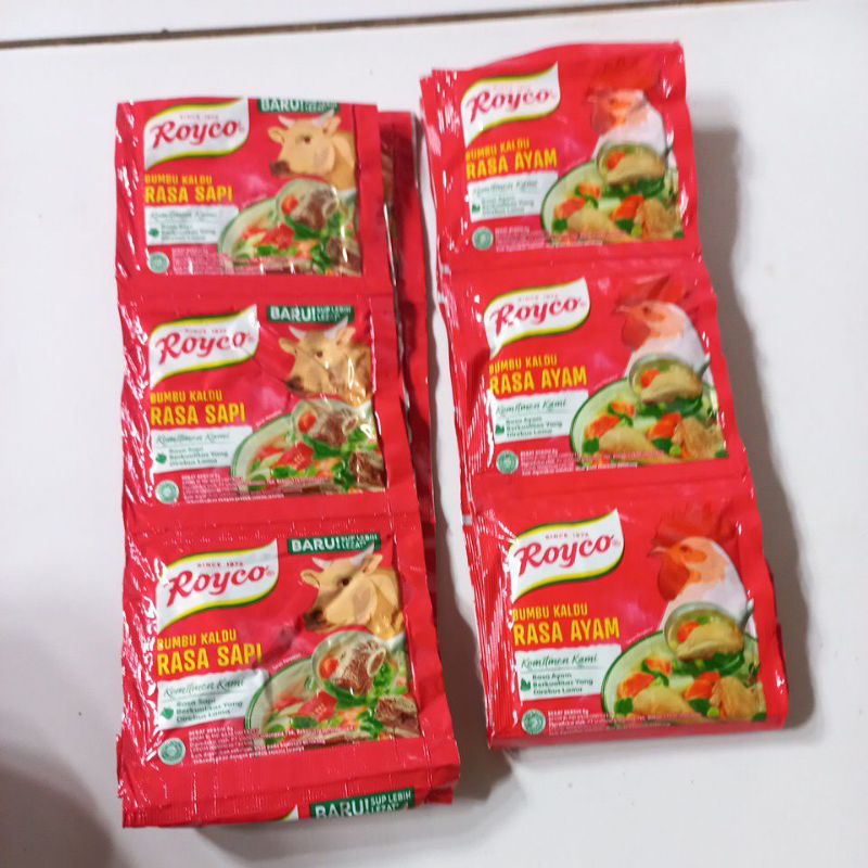 

royco ayam dan sapi renceng 12 pc