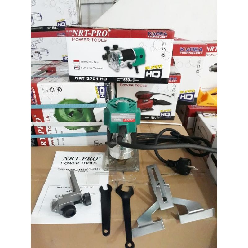 Trimmer NRT-Pro 3701 HD NEW Gen mesin profil router trimer NRT