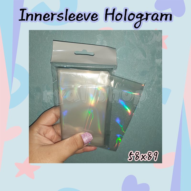 

Innersleeve hologram / lapisan photocard hologram / plastik photocard