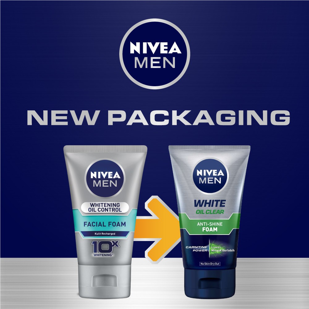 Nivea Men Facial Foam Pembersih wajah   BY AILIN