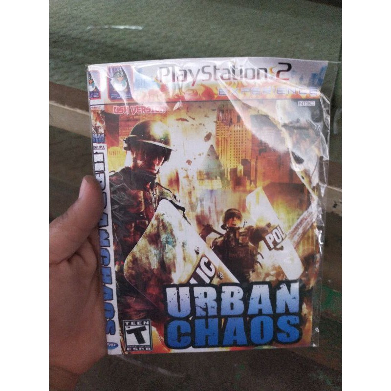 KASET PS2 URBAN CHAOS [ BELI 10 GRATIS 1]