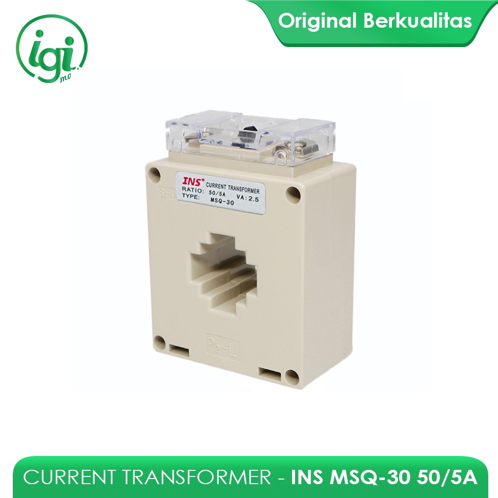 CURRENT TRANSFORMER CT 30/5A - 200/5A MSQ-30 INSCOM