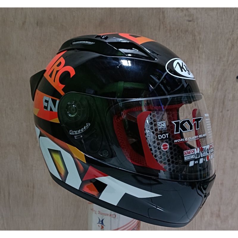 Helm kyt rc seven motif #19/kyt rc7