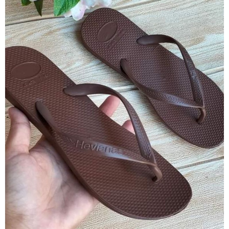 Sandal Hevianas Flat 1cm Dan Hak 3cm / Bahan Karet Murni (Sale khusus size 36)