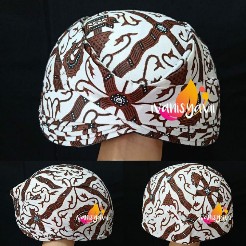 Blangkon SUNDA, Motif Batik / Motif Jarik