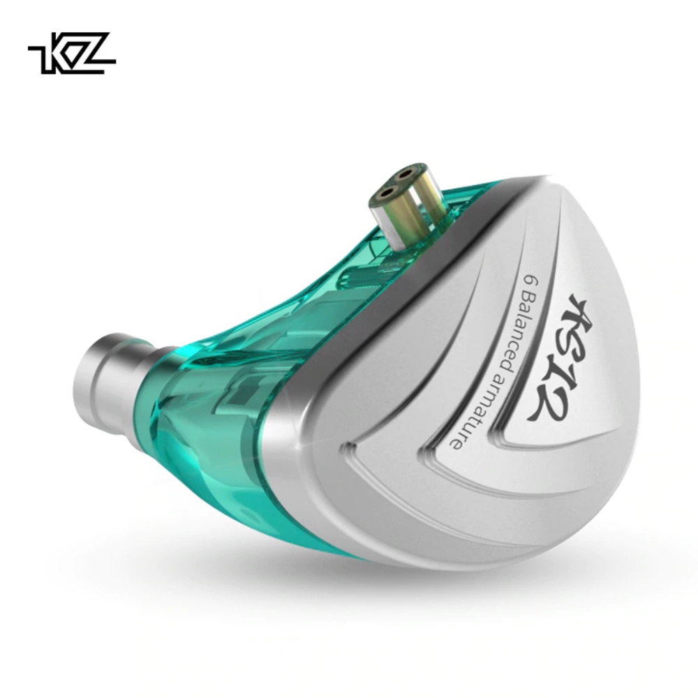 KZ  AS12 In Ear Metal Earphone with MIC - Garansi Resmi