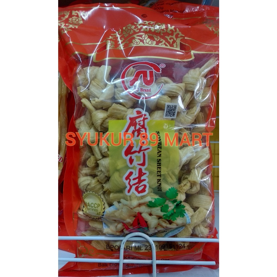 

Soybean Sheet Knot 300gr / Kembang Tahu Pita
