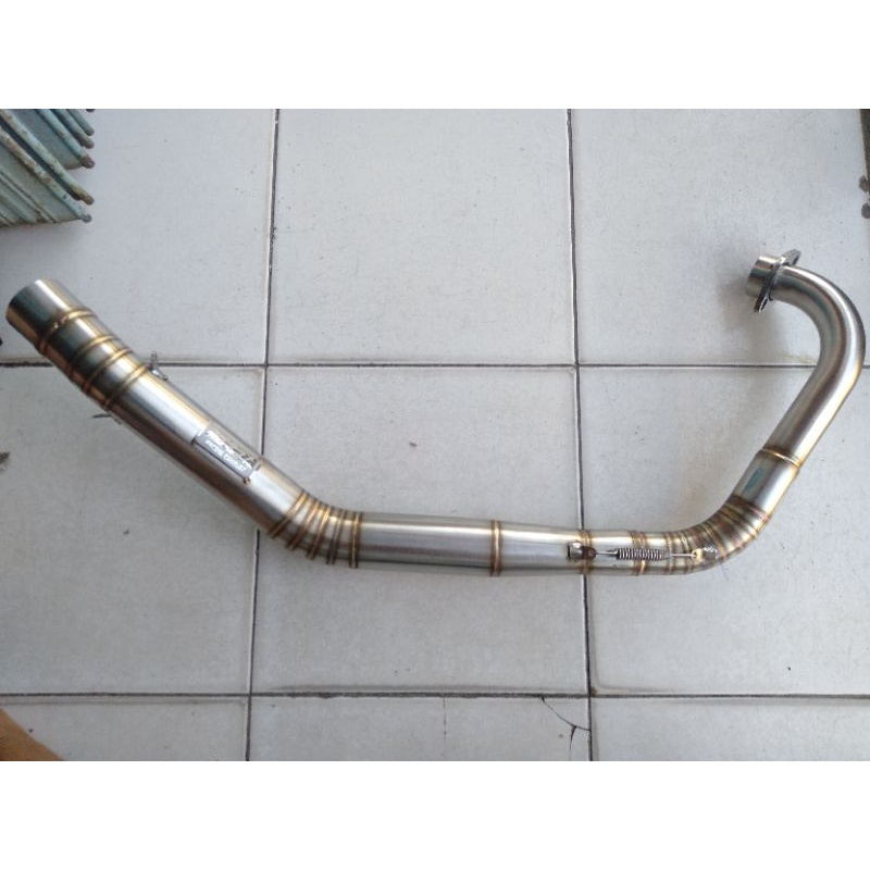 header/pipa knalpot mafia ceng (roadrace) suzuki satria fu karbu