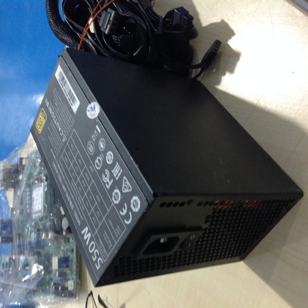 psu full modular 550w cooler master 80plus gold