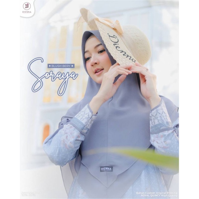 SUDAH READY GAMIS DRESS SORAYA BY DIENNA