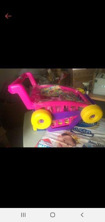 Supermarket Set Trolley/troli Kereta Dorong