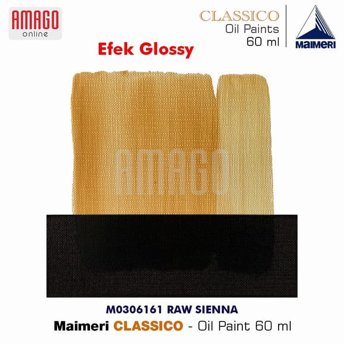 MAIMERI CLASSICO - OIL PAINT - RAW SIENNA - 60ML - M0306161