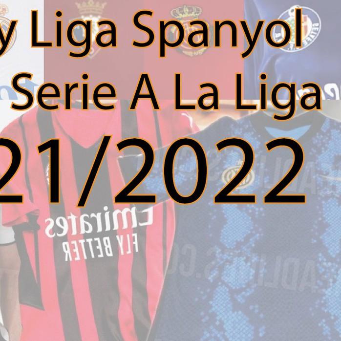 ❆ Jersey Liga Spanyol Italia Serie A La Liga Jersey Grade Ori ➫
