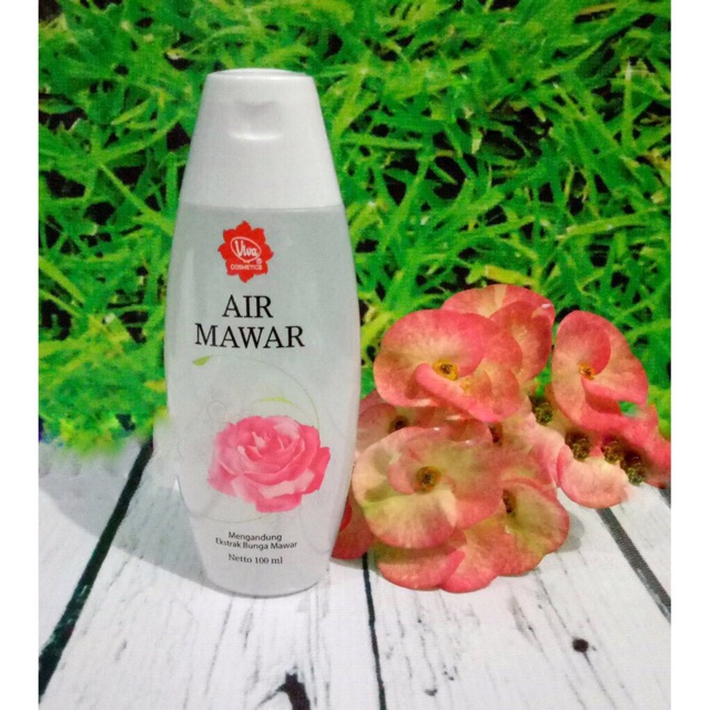 ✿ELYSABETHME✿ (🆅🅸🆅🅰) Viva air mawar rose water untuk campuran masker herbal alami toner