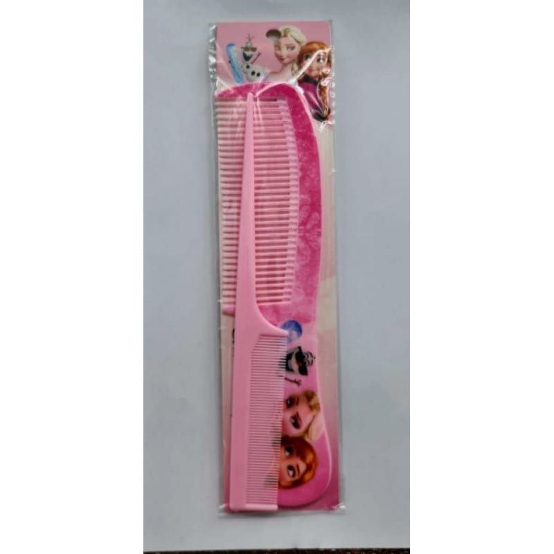 JG - SISIR ANAK -SISIR ANAK GAGANG MOTIF -  SISIR KARAKTER SET ISI 2 / SISIR RAMBUT ANAK