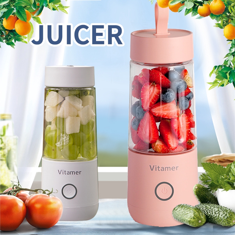 Vitamer Juicer Blender Portable Buah Mini Praktis USB Blender