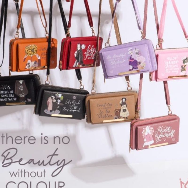 Sweet Candy Wallet Versi 2/ Tas Muslimah/ Dompet Cantik/Dompet Mewah/Tas Lucu