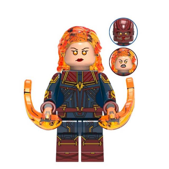 CAPTAIN MARVEL INFINITY WAR MINIFIGURE ( Lego Bootleg )