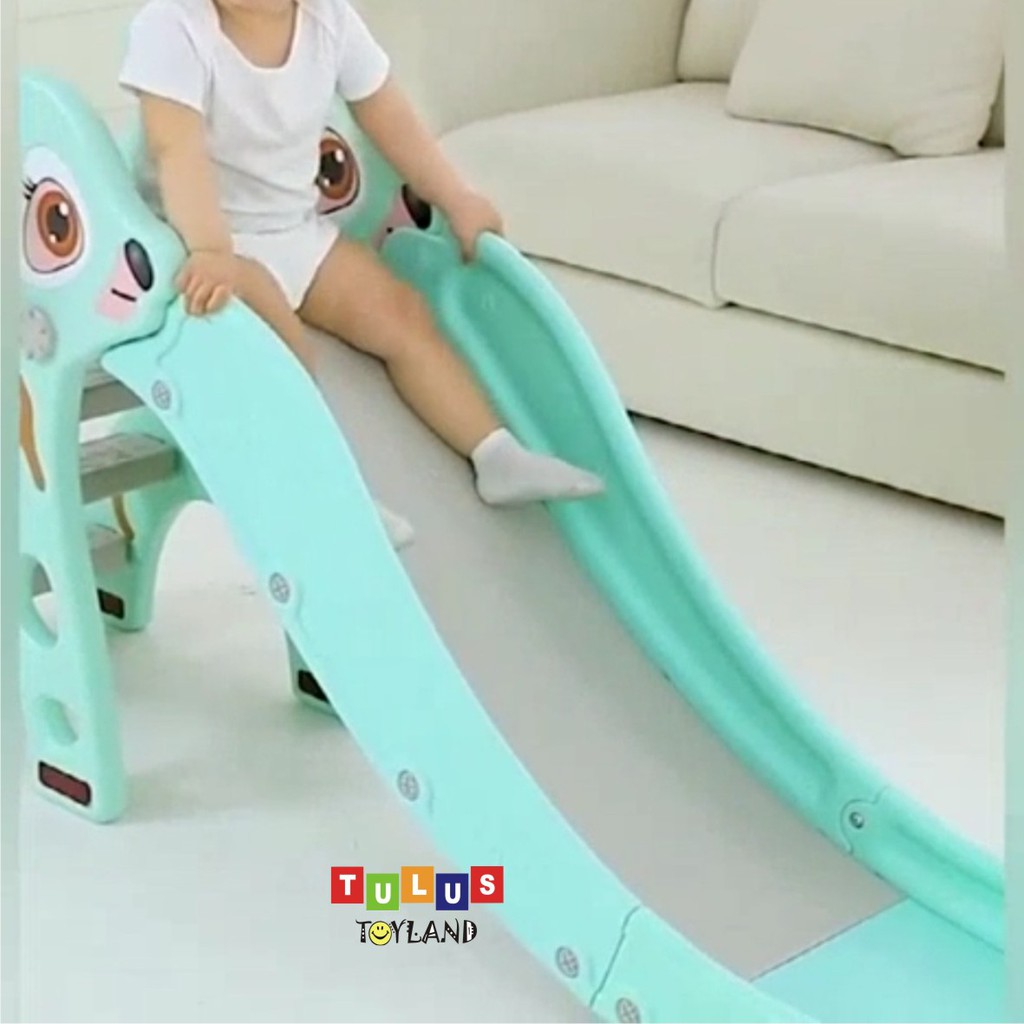 Perosotan Murah HappyPlay Bambi Slide WM 19021 Cow Slide WM1922 Mainan 2 in 1 Seluncuran Basket Anak