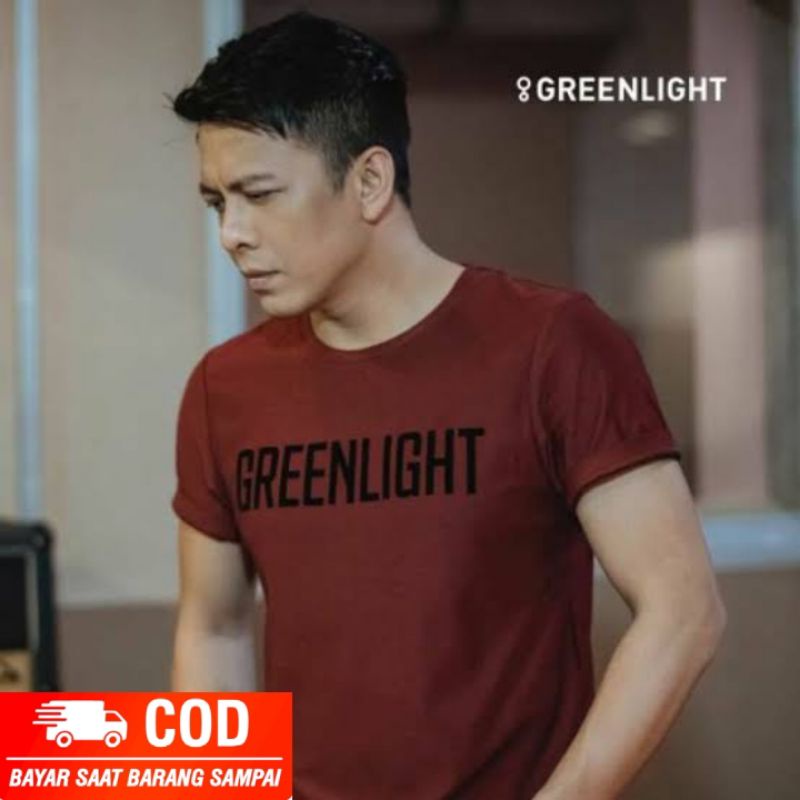 Kaos Distro Greenlight Kaos Greenlight Original Maroon Kaos Ariel Noah