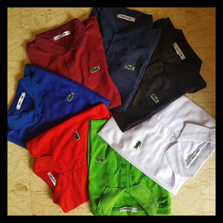 HOT LIST KAOS LACOSTE KW GRADE ORI POLOS BUKAN ORIGINAL TERMURAH BOOMBASTIS