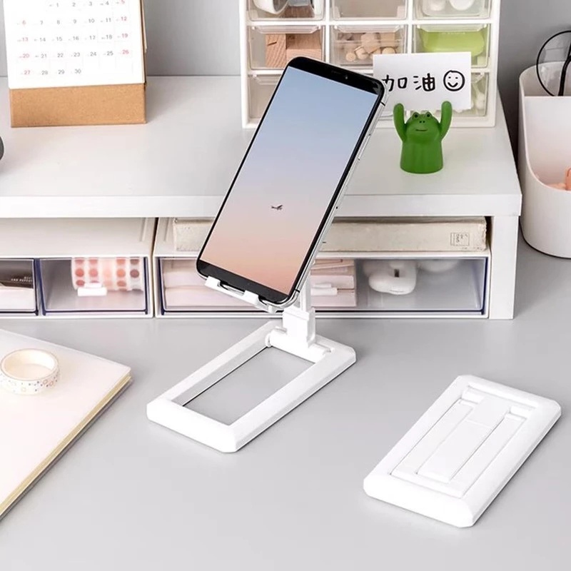 Bracket Stand Meja Lipat Adjustable Holder Handphone / Tablet / iPad / Android