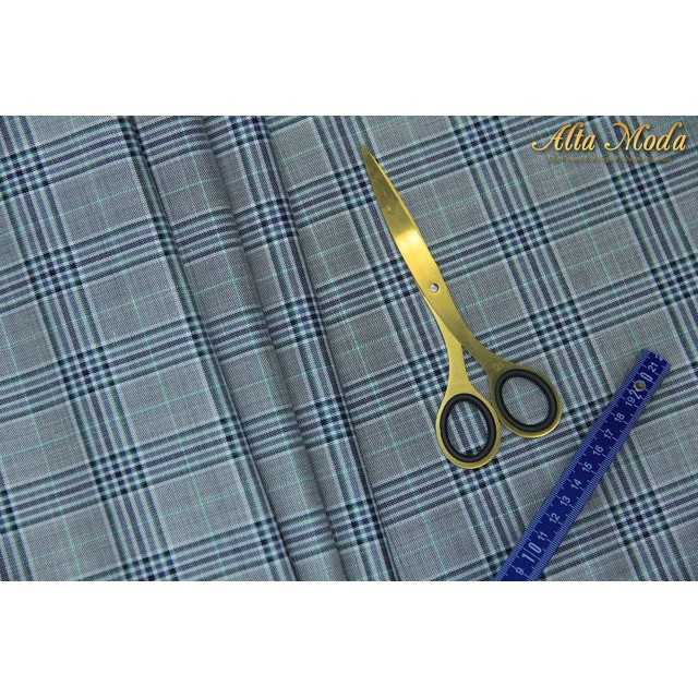 

Alta Moda Jacketing Fratelli Tallia Di Delfino Summer Abu Check(1M)