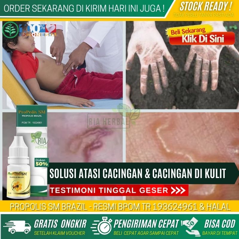 Obat Penuntas cacingan anak dan dewasa - Obat pembasmi Cacing Keremi - Obat Herbal Gatal di Anus - O