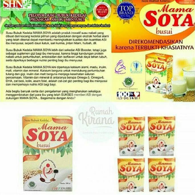 

Terlariss Mamasoya Susu Kedelai Asi Booster Rasa Original Hott