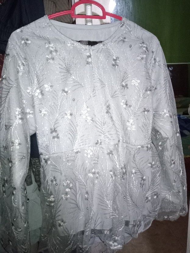 Promo Termurah Sarimbit  Keluarga | Nayaka Batik-couple Annabel Pinguin Tille Lengan Panjang