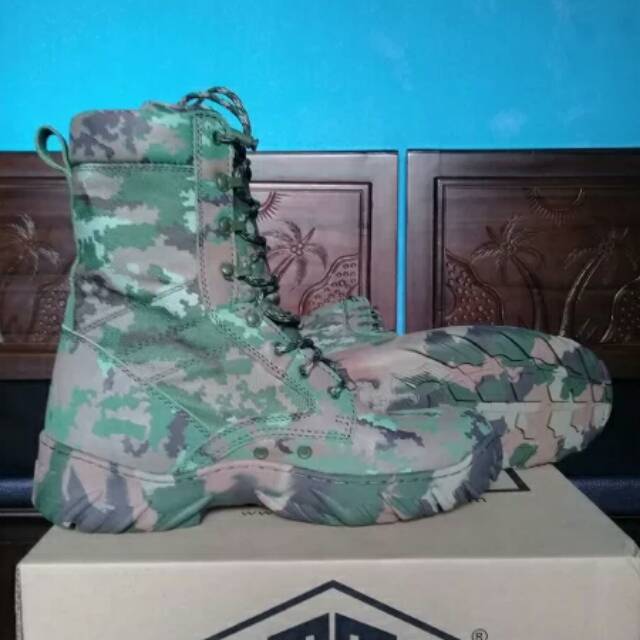 Sepatu Kostrad Battle Terbaru Sepatu PDl Sepatu Loreng Sepatu Doreng Kostrad