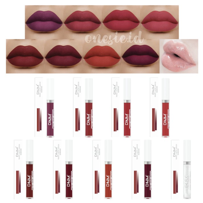 DNM Liquid Lipstik Matte Lipstick Long Lasting Matte 19 Colour Waterproof And Drable LA082