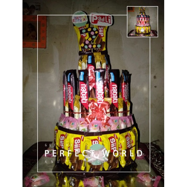 

kue ultah snack