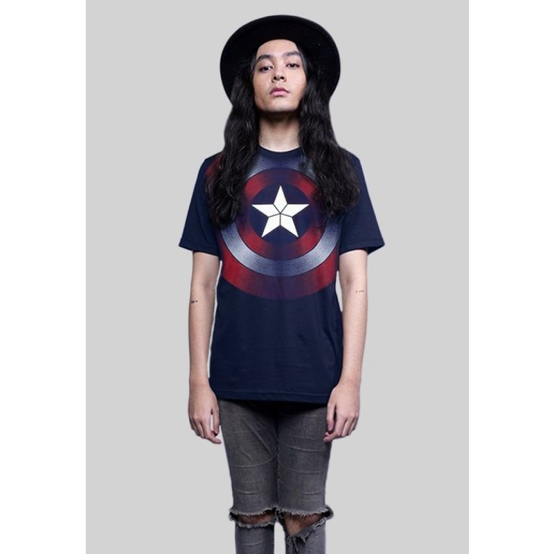 Kaos Superhero Captain America dkk