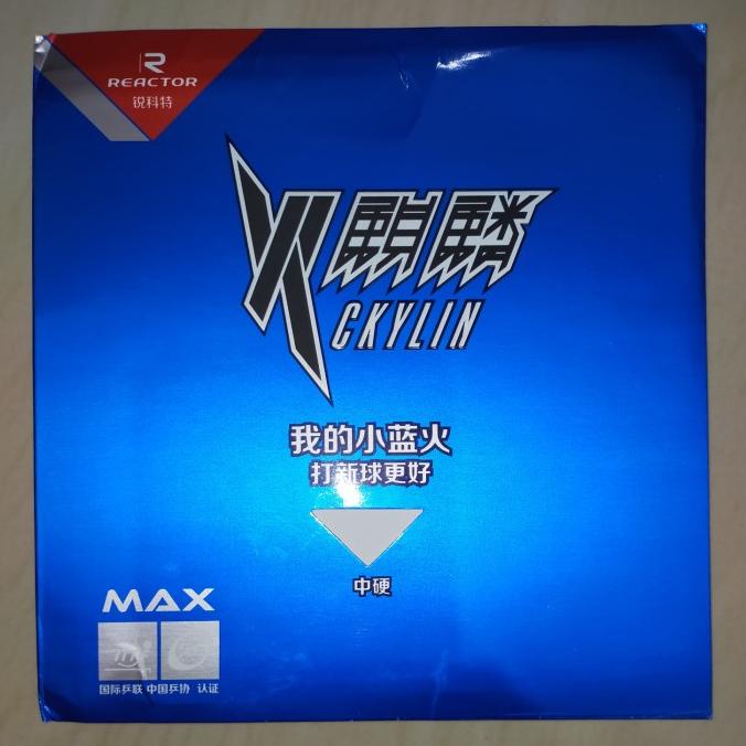 Rubber Karet Ciamik Reactor Ckylin Blue Sponge Pingpong Tenis Meja