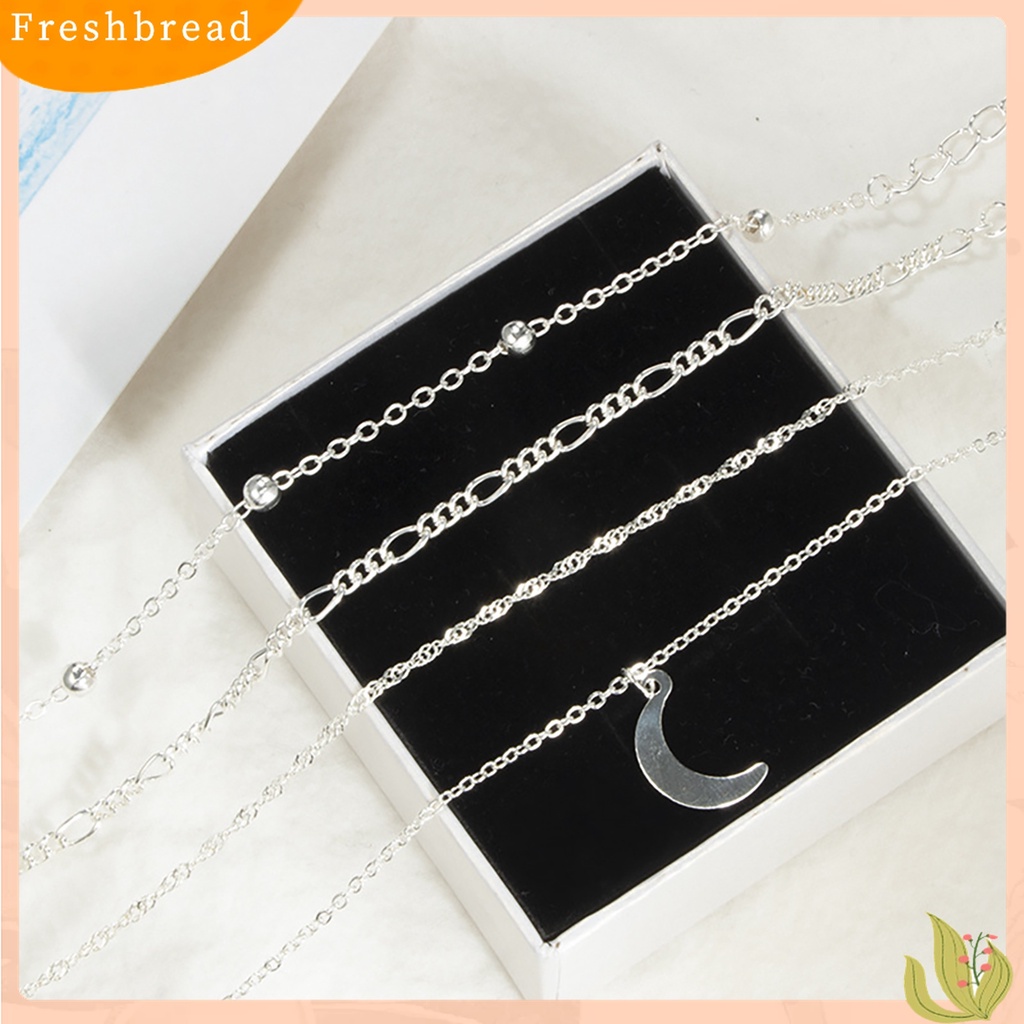 Terlaris Anklet Moon Charm Exquisite Alloy Fashionable Ankle Bracelet for Dating