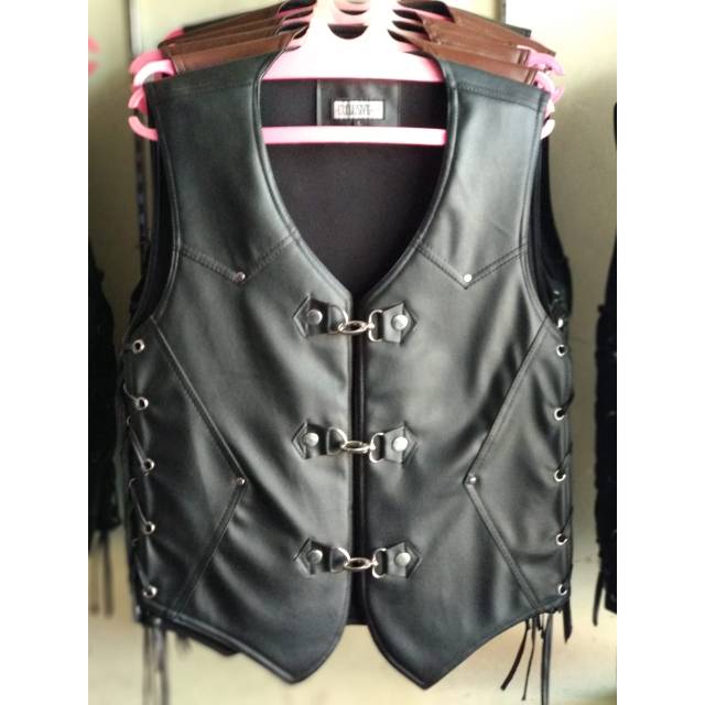 Rompi Kulit Pria Unisex , Rompi Touring , Rompi Kulit , Rompi motor, Rompi Cowok