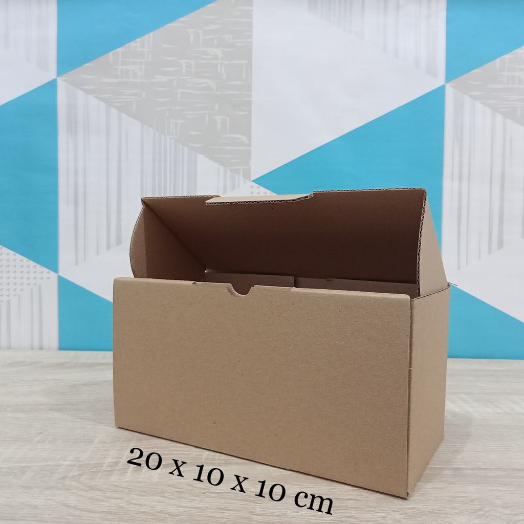 

Kardus 20x10x10 cm....Die Cut kotak aksesoris dll