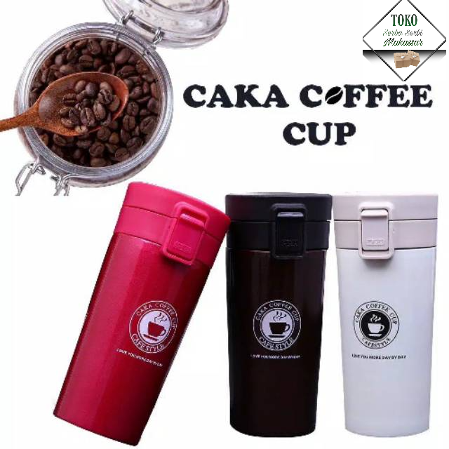 TSSM MAKASSAR Termos kopi / Travel Mug Tahan Panas  & Dingin Vacum  Coffe Cup Murah