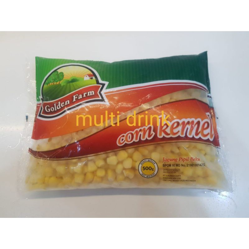 

JAGUNG KUPAS CORN KERNEL GOLDEN FARM 500GR
