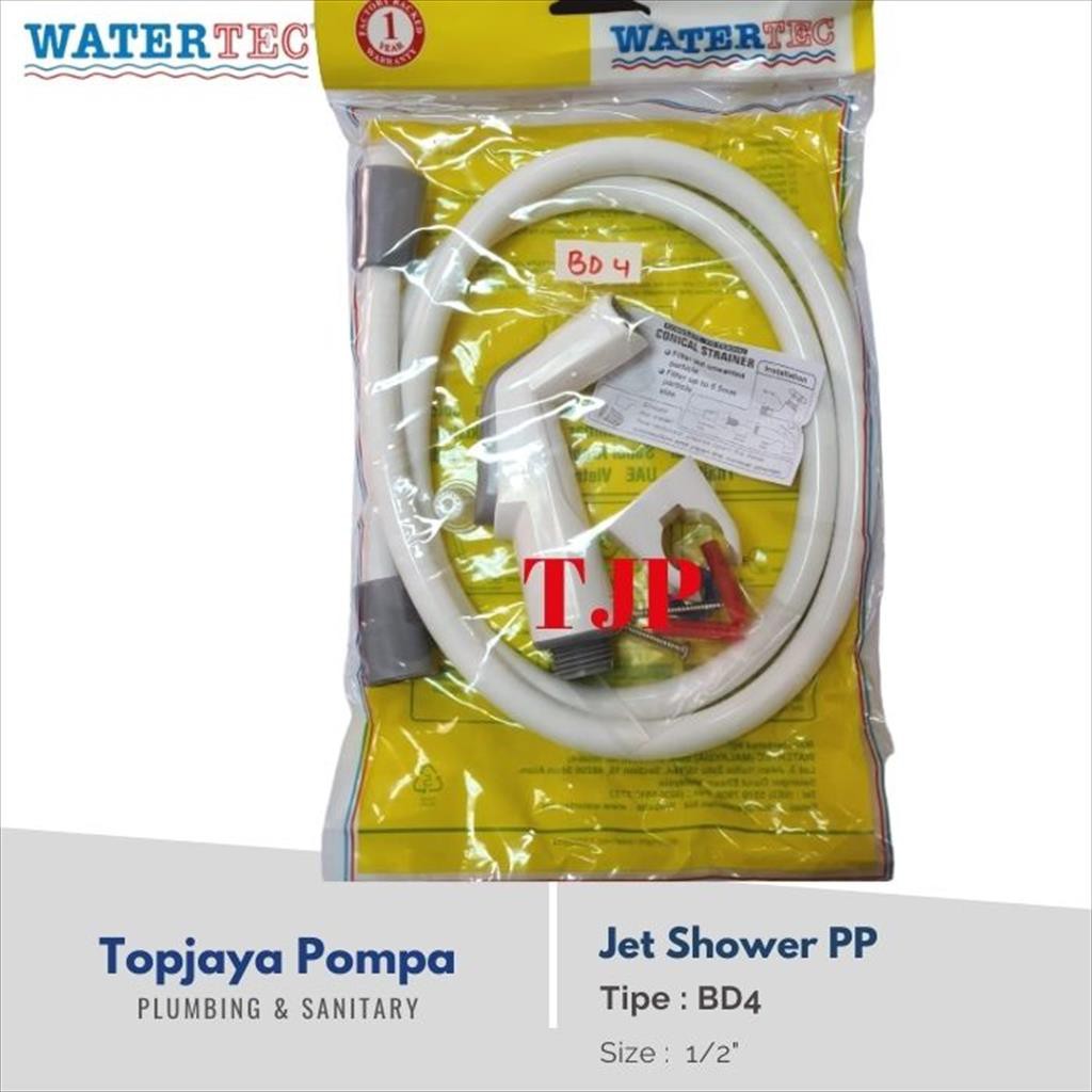 JET SHOWER PP WATERTEC 1/2&quot;  BD4