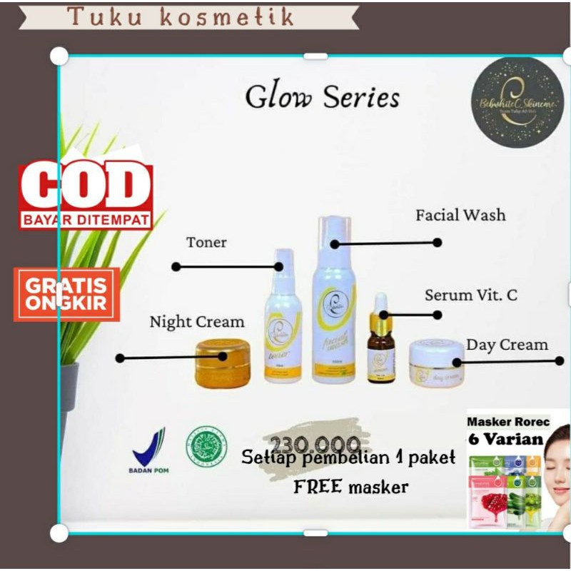 BEB WHITE C GLOW SERIES/PAKET GLOW SERIES/GLOW FORTE/BBC ORIGINAL