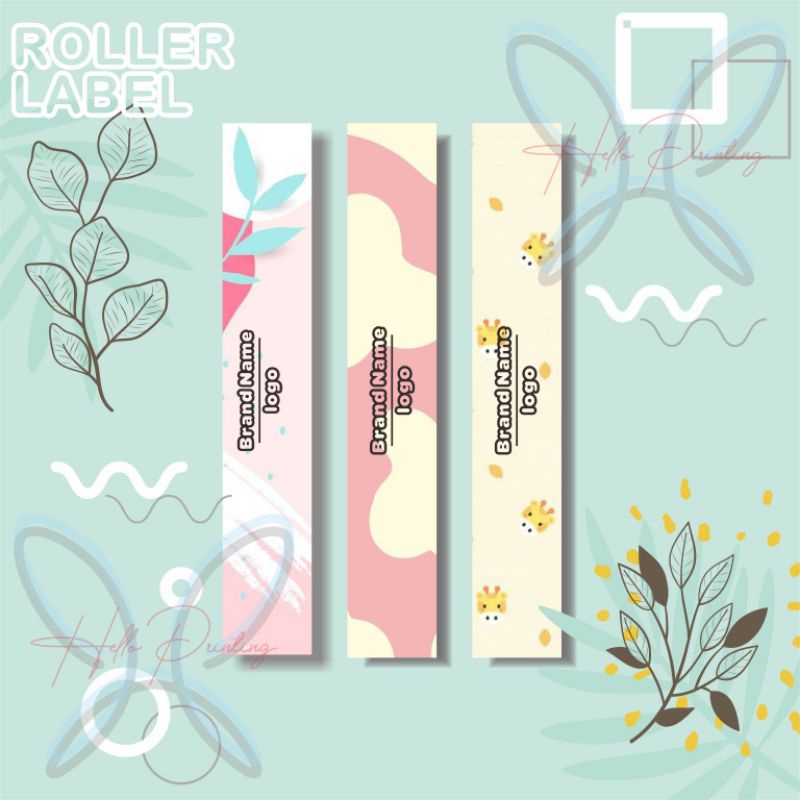

ROLLER LABEL PENGIKAT PENGGULUNG MAKANAN ❤ PAPER BELT