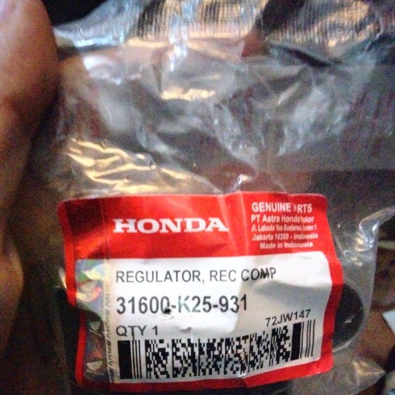 Kiprok Regulator Honda BeAT FI Spacy FI Mega Pro New Revo FI Injek KZL/k25