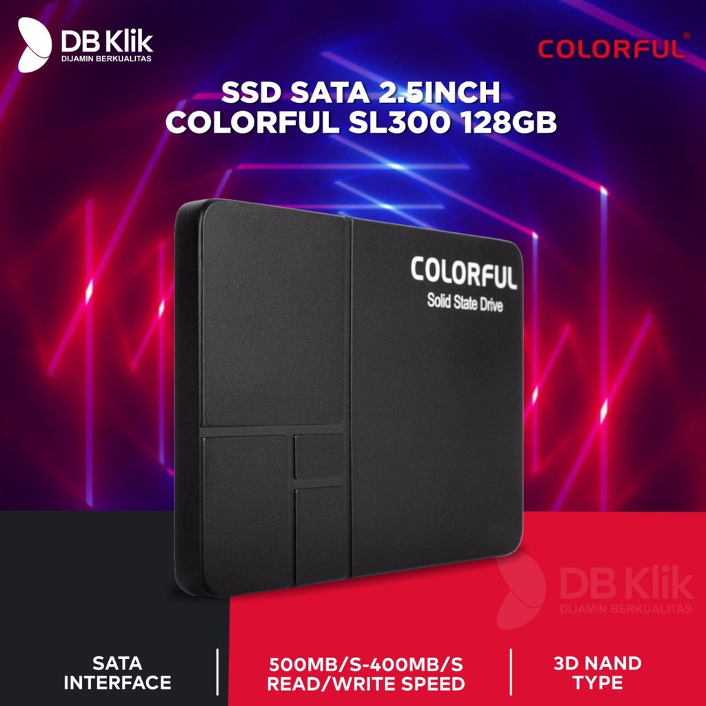 SSD COLORFUL SL300 128GB SATA 2.5 Inch | SSD Colorful 128GB 2.5&quot; SATA