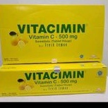 Vitacimin lemon 500 mg @50 strip 100 tablet