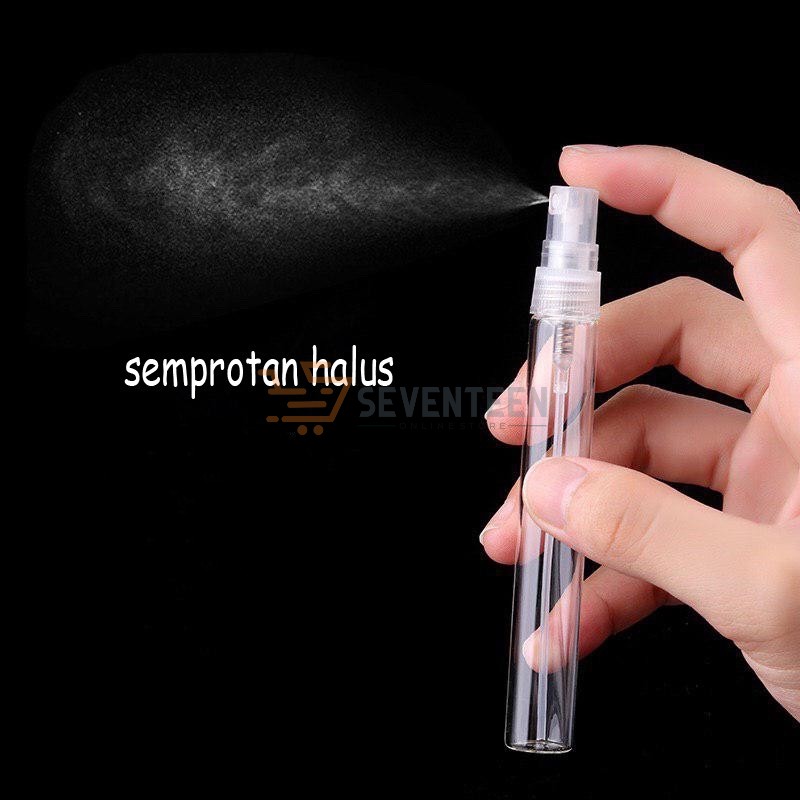 BOTOL PARFUM REFILL 10ML ISI ULANG BOTOL MINI TRAVEL REFILL PERFUME ATOMIZER DECANT SHARE IN JAR