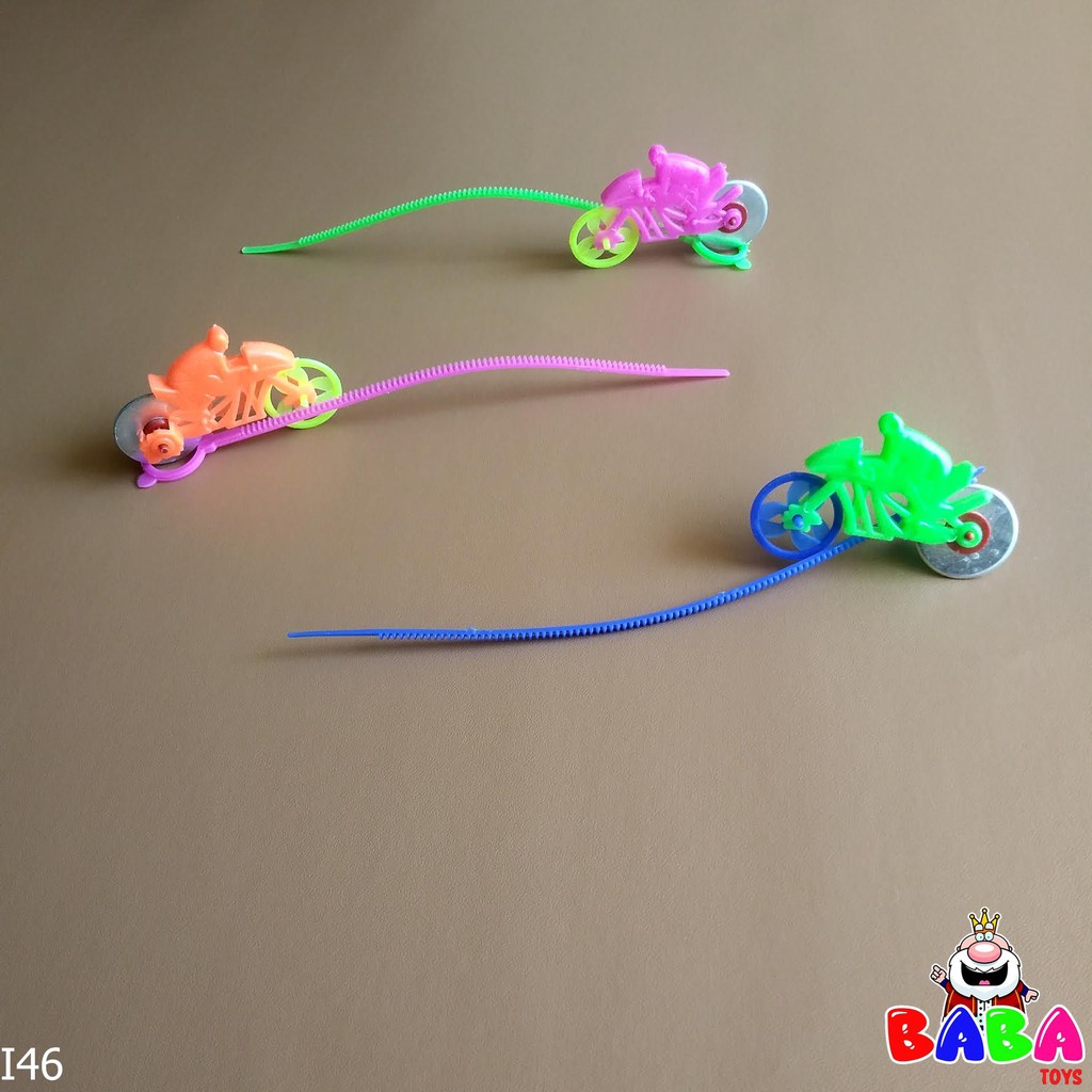 Mainan Anak Motor Tarik Plastik